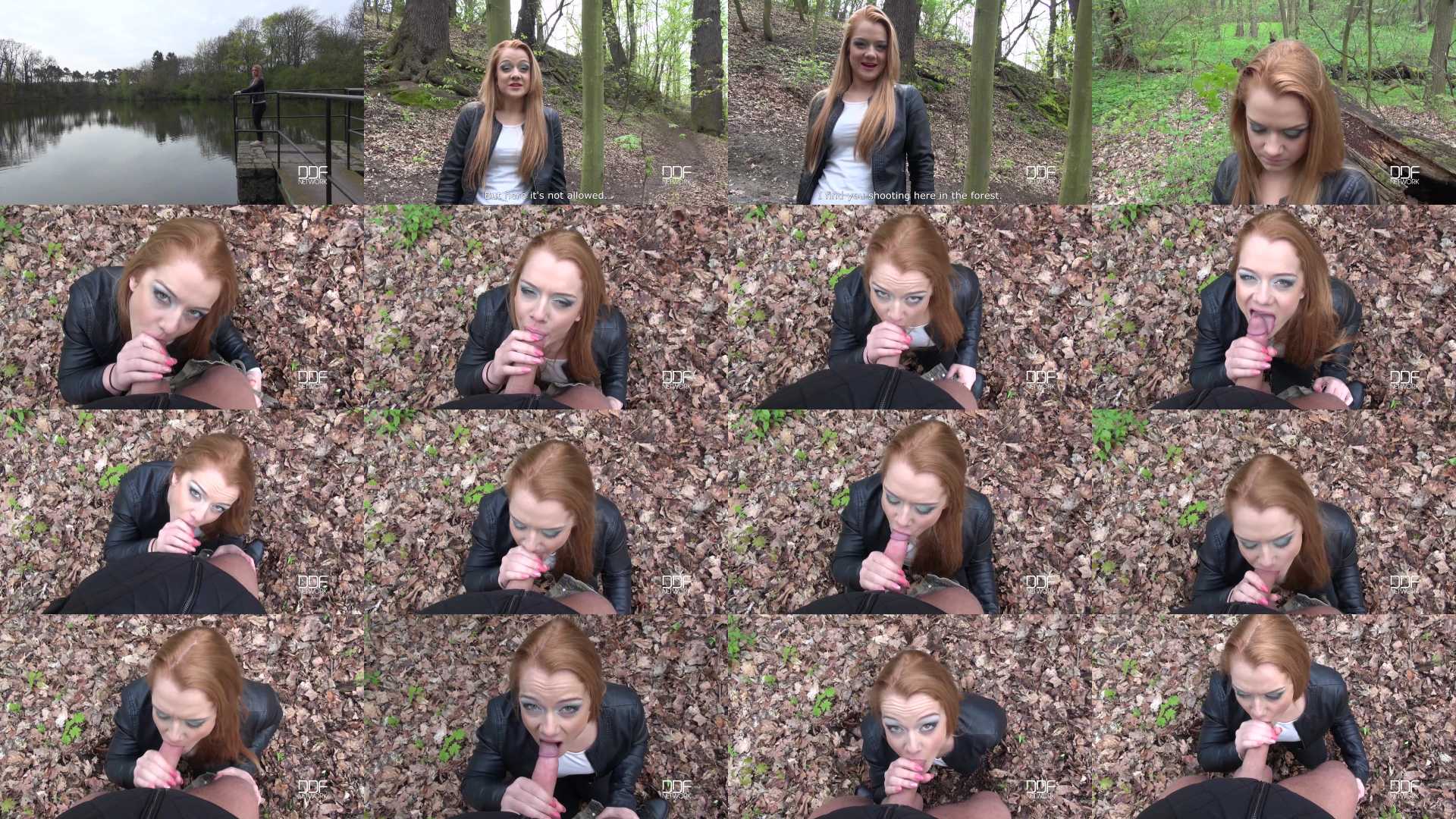 Alex Ginger in Wild Proposal - A Cock Sucking Agreement In The Forest